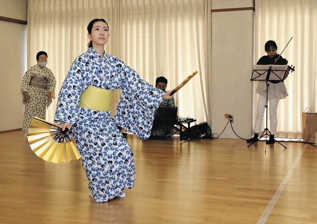本番備え演者ら一堂に稽古 9月末、大垣で日舞藤間流「金枝之の会
