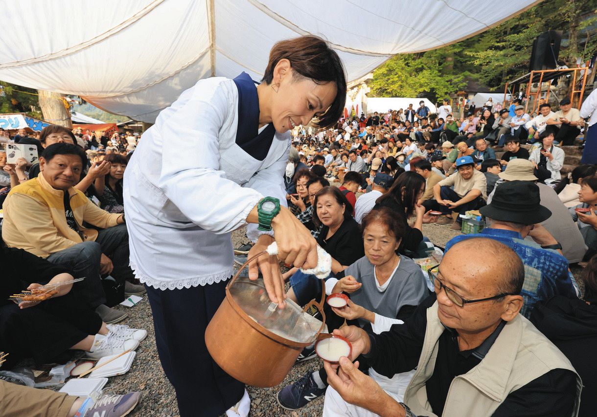 美術品 田中正秋 シルクスクリーン「荒獅子 白川どぶろく祭り 岐阜」画