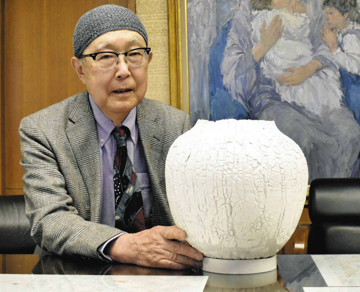 【小牧鉄平】信楽ぐい呑 作って生きた亡き父と出展 伊賀で小牧さん家族3人展：中日新聞Web