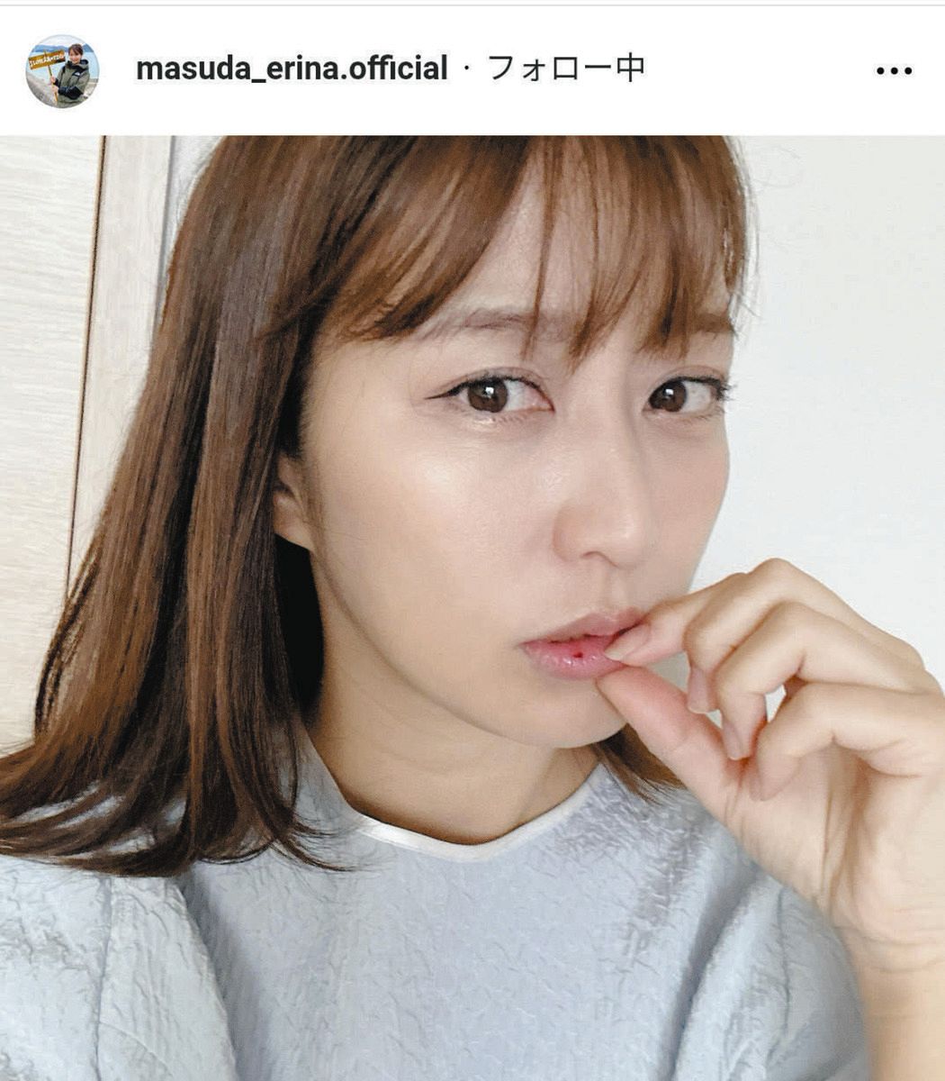 ◇枡田絵理奈アナ、睡魔に負けた結果…【写真】：中日スポーツ