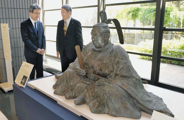  Foto zu 結城秀康座像見てほしい 孝顕寺から歴史博物館に寄贈 福井：日刊県民福井Web 