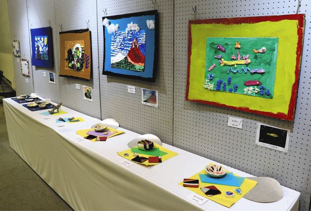 絵画や陶芸 生き生き表現 福井県内の障害者ら作品展 中日新聞web
