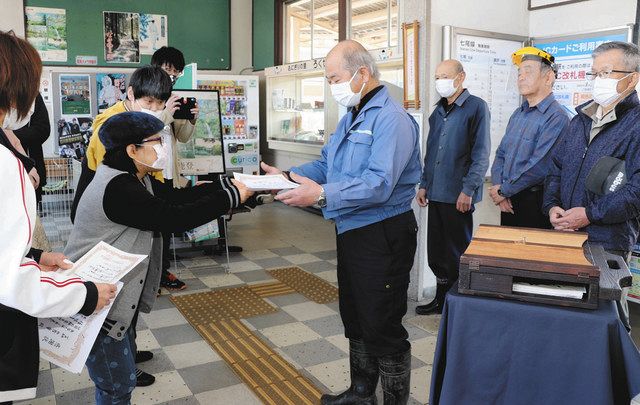 来月無人化も 人情深い能登部駅 温かく見守ってくれた 北陸中日新聞web