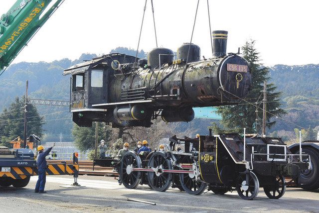 兵庫のＳＬ車両　大井川鉄道が譲り受け