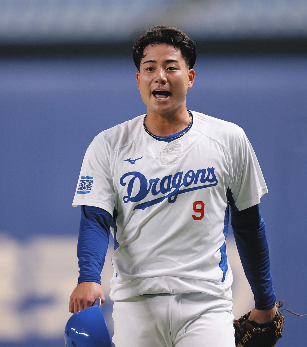 中日ドラ4・石伊雄太、盗塁阻止率「リーグで上の数字目指す