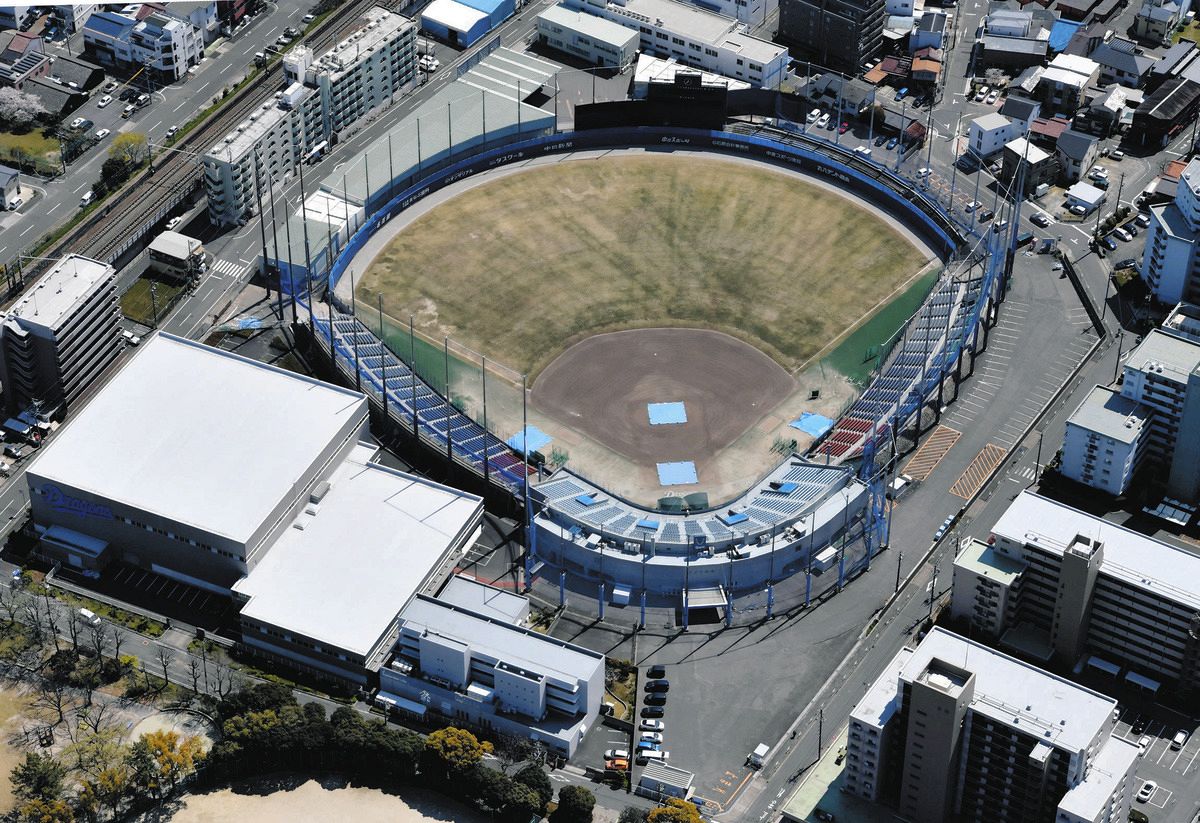 中日2軍拠点、ナゴヤ球場から移転検討 施設老朽化理由、候補地などは
