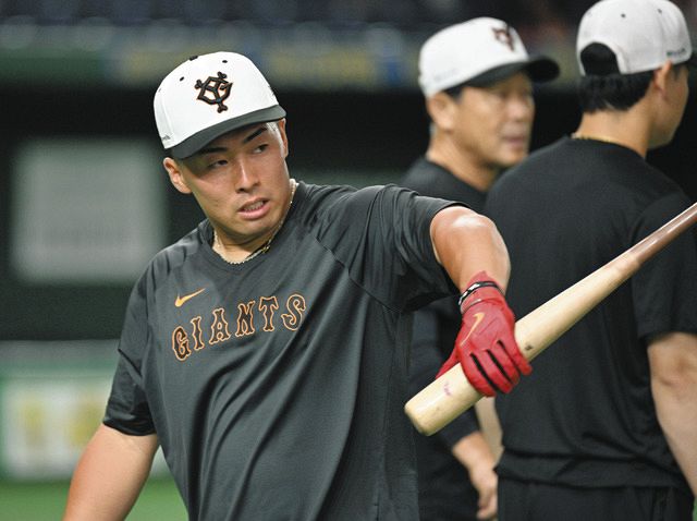 浅野翔吾が「8番・右翼」 昇格即プロ初スタメン【巨人】：中日スポーツ