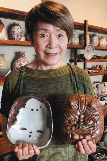 静岡の「賤機焼」 鬼は外、福は内 家康、歓喜の器 ：中日新聞