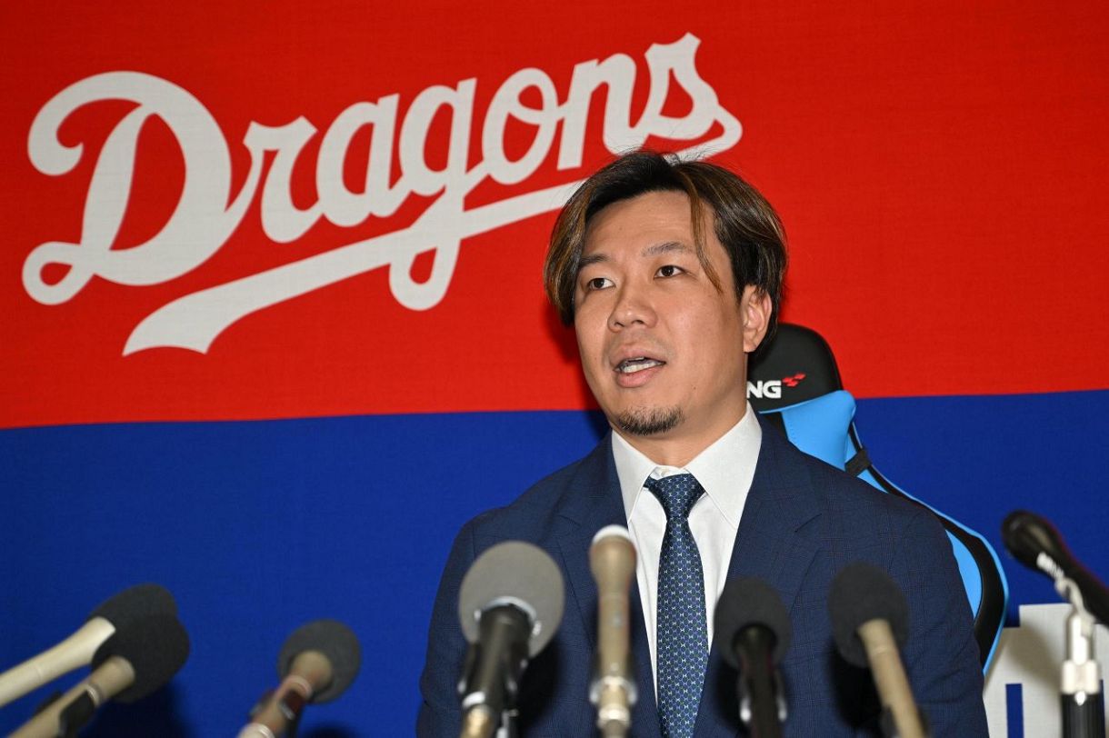 中日・大野雄大、5000万円増の1億7000万円でサイン、カムバック賞を