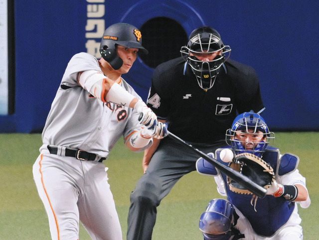 巨人】大城卓三、中日・高橋宏斗からリード広げる2号ソロ 侍ジャパン