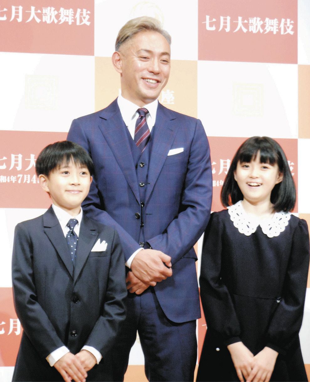 ゲームで勝つと「大人げないパパ」海老蔵、「七月大歌舞伎」で