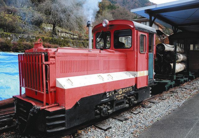 森林鉄道のディーゼル機関車 下呂で再び稼働 今秋に計画 中日新聞web