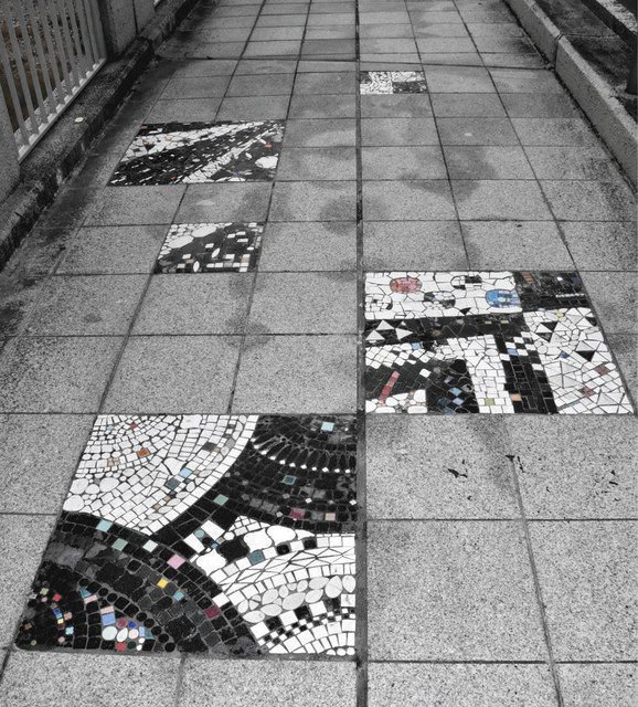 セラミックバレー 東濃可児は陶磁器の里 白黒タイル 遺志を形に 中日新聞web