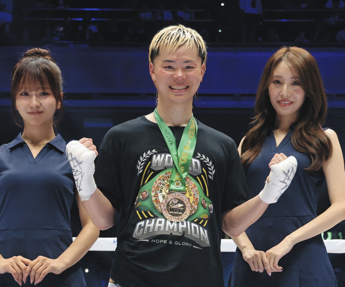 美人さん見っけた」天心戦ラウンドガール、「涙が溢れ出しそうになり