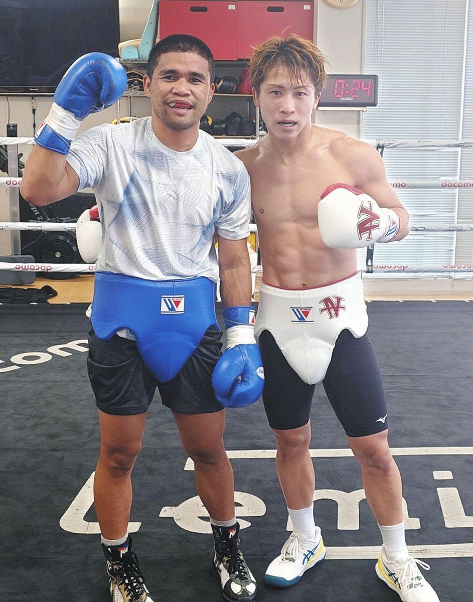 井上尚弥、元王者タパレスとのスパーリング打ち上げ「最高の準備ができ