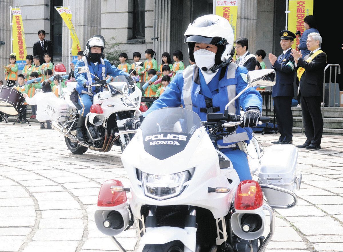 無事故願い県内各地で出動式 春の全国交通安全運動始まる：中日新聞Web