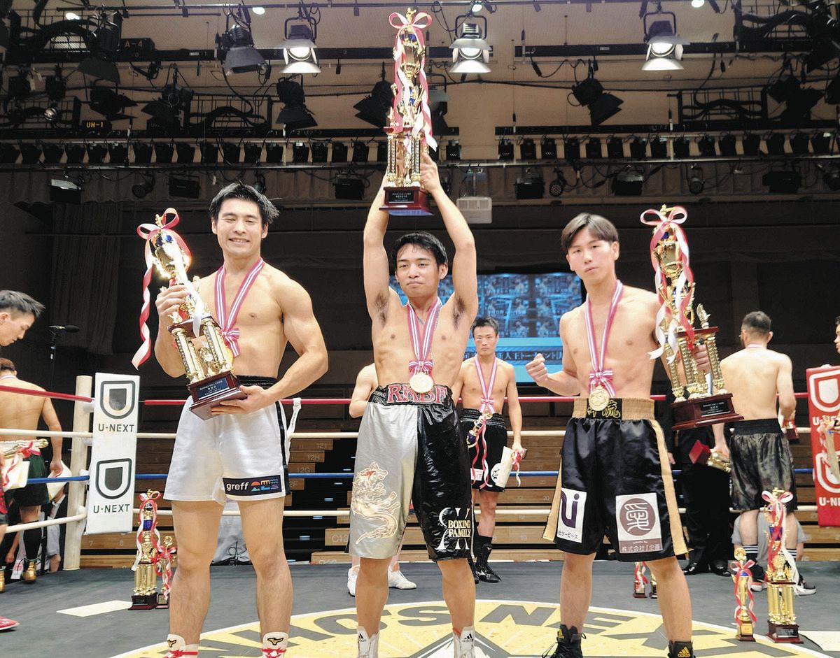 牧田健之介、東日本新人王MVP 高校総体王者・山川健太にワンパンKO劇