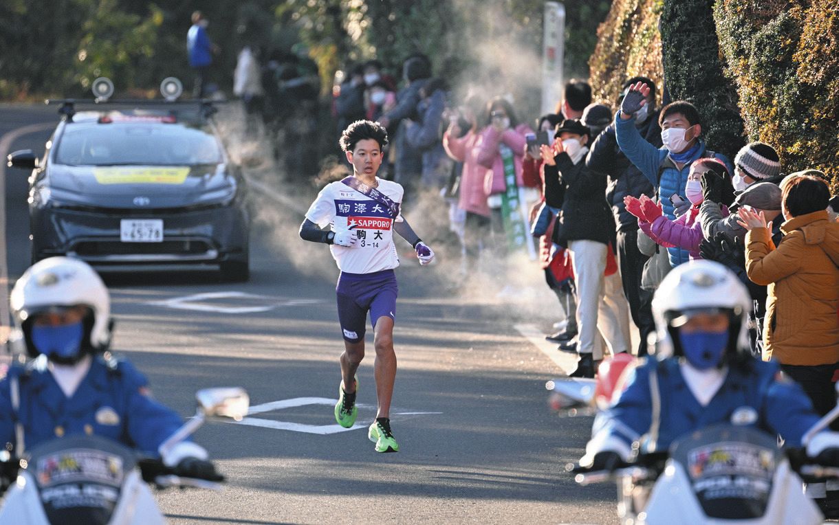 箱根駅伝”3代目山の神”神野大地「6区が全てだった」駒大1年生・伊藤蒼