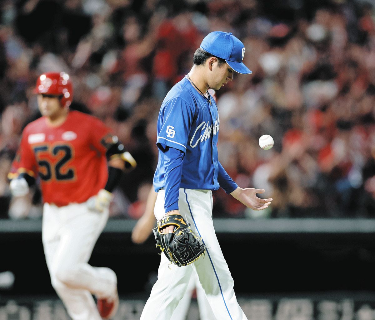 中日・金丸夢斗、『自責0』でも1イニング5失点 「大事な試合で…反省