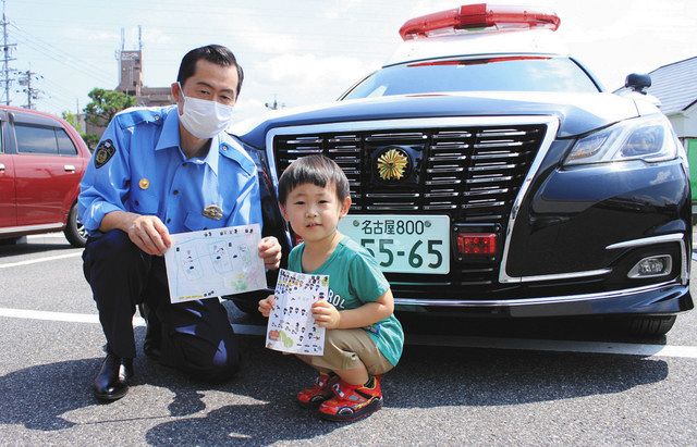 パトカー好き３歳児 見せてください が癒やしに 名古屋 緑署 中日新聞web