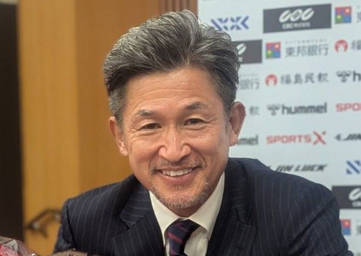 三浦知良、60歳の還暦シーズンへ、J3福島へのレンタル延長「J2昇格に