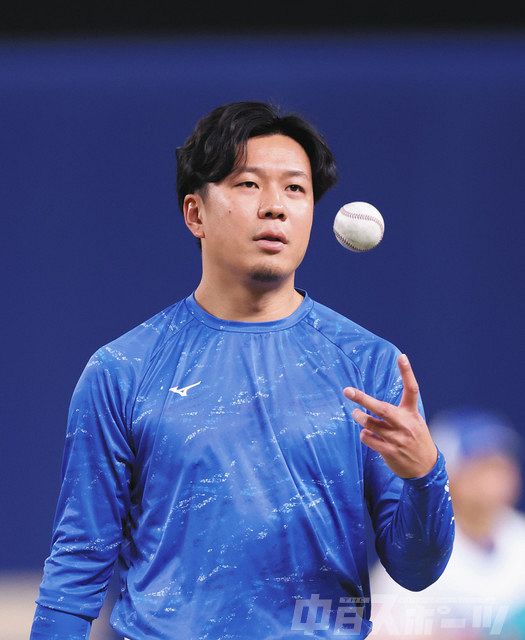 練習 大野雄：中日スポーツ・東京中日スポーツ