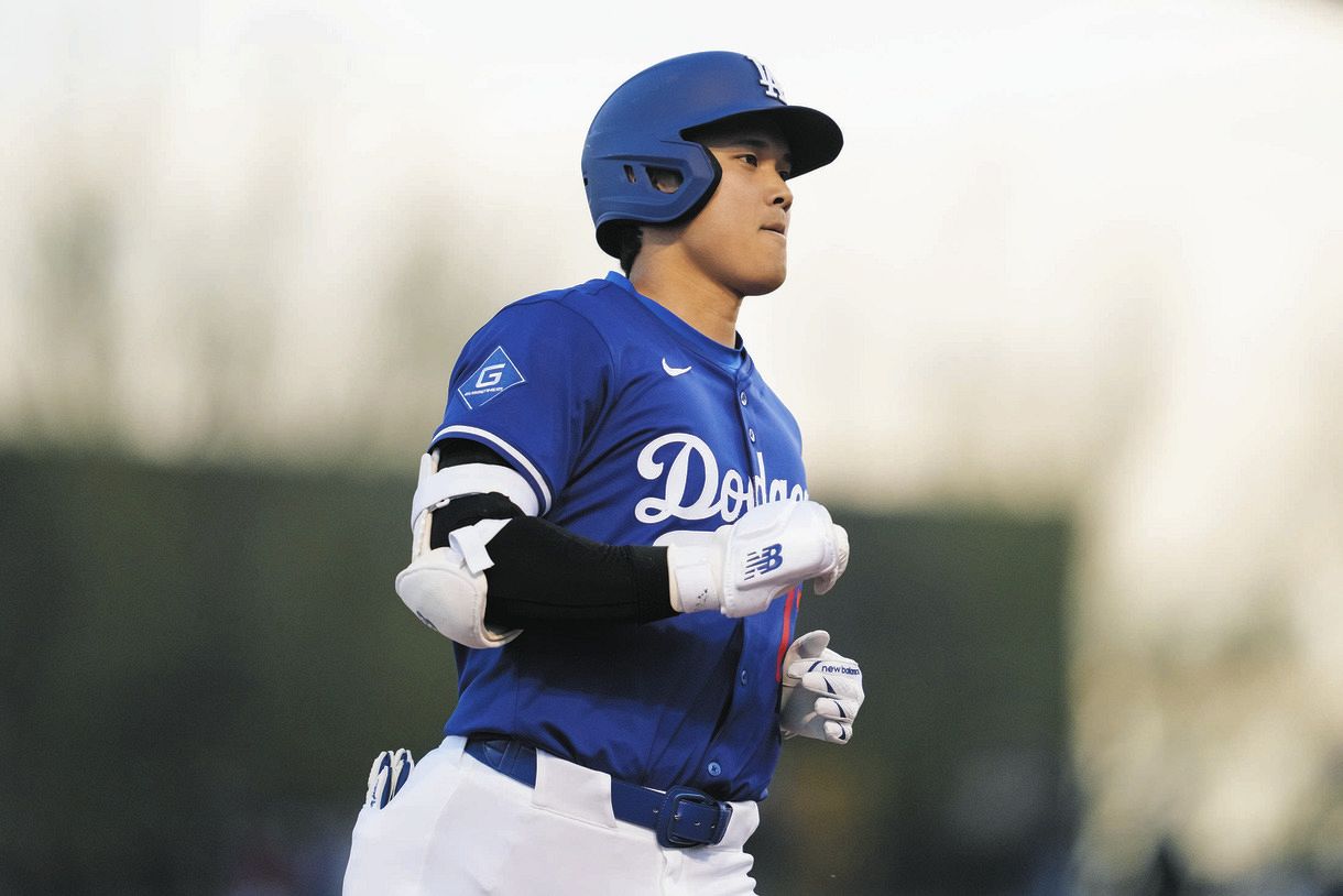 あっさりとまぁ簡単そうに…」 大谷翔平、メジャー最速のOP戦初打席
