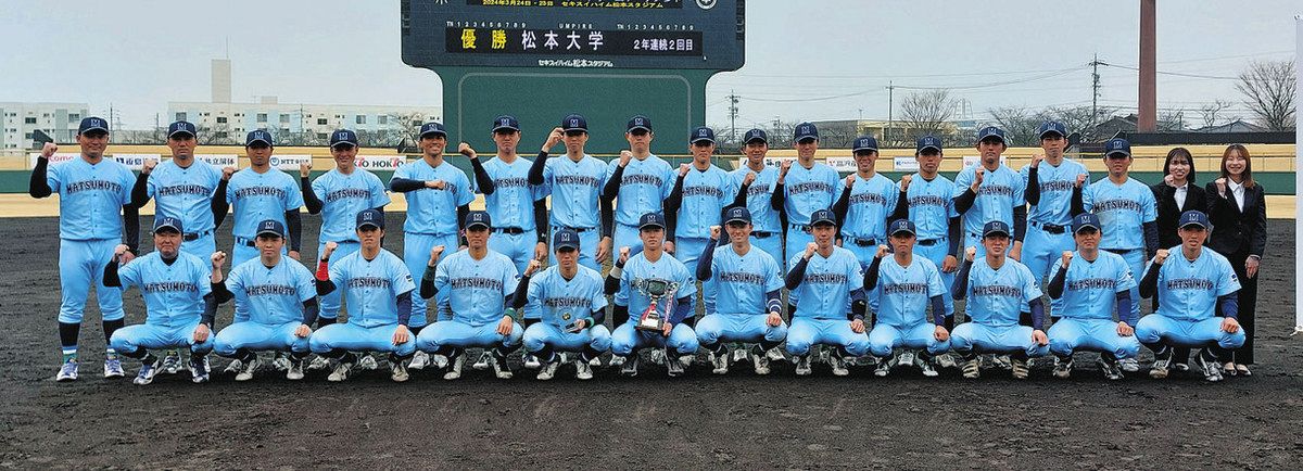松本大が連覇 知事杯争奪プロ・アマドリーム野球：中日新聞Web