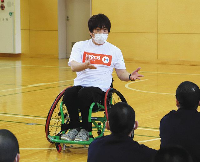 少年院で車いすバスケ教室 元日本代表 根木さん 皆すごい翼ある 北陸中日新聞web