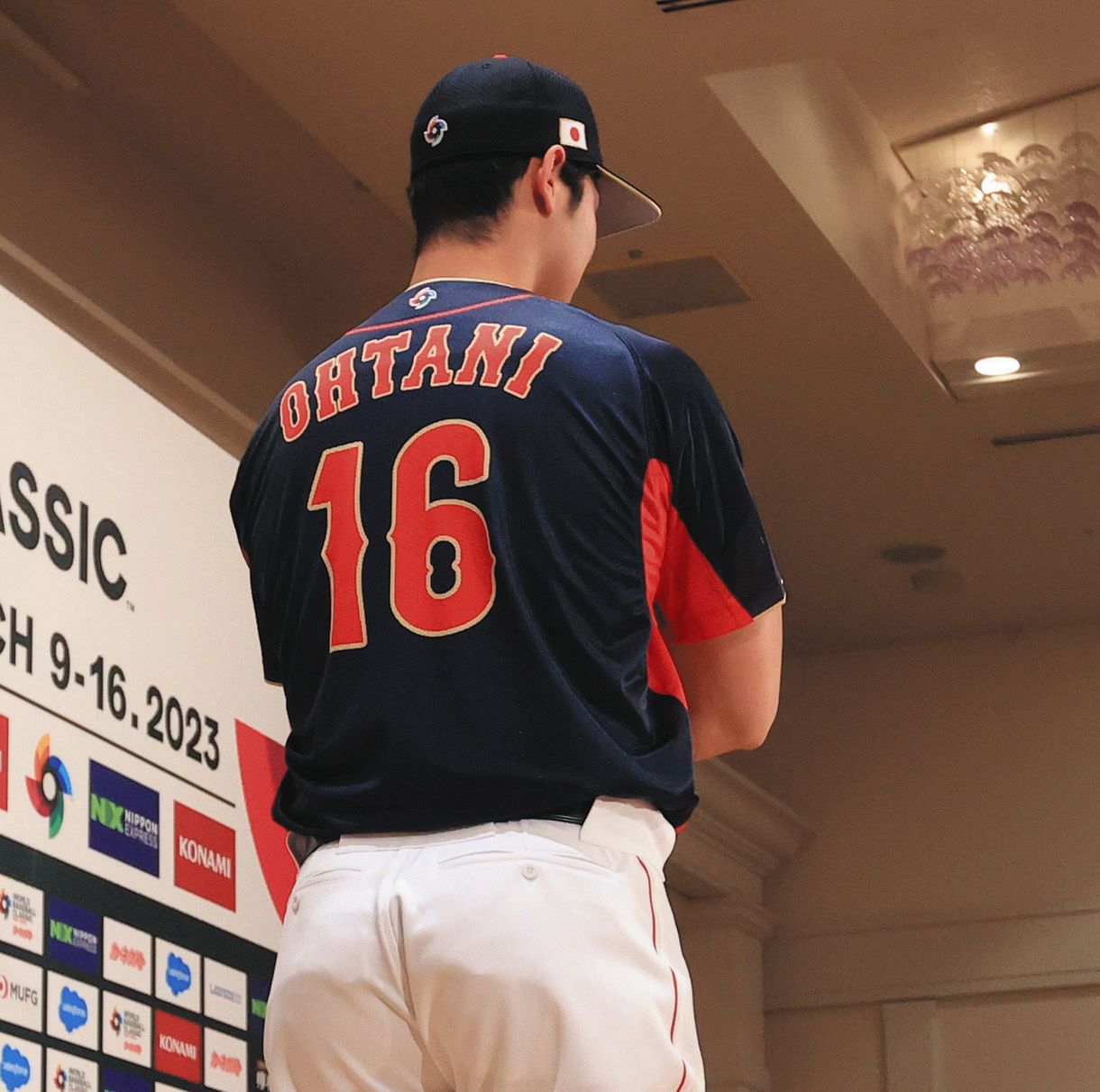 写真】大谷翔平の侍ジャパン背番号「16」：中日スポーツ・東京中日スポーツ