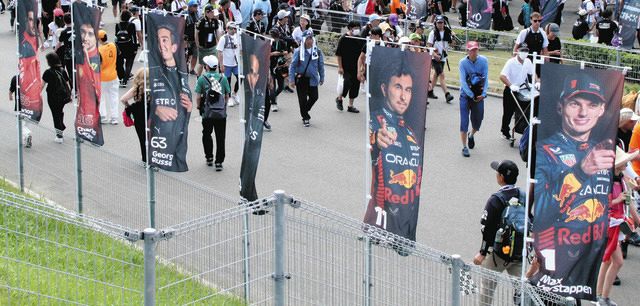 鈴鹿F1日本グランプリの「のぼり旗」持ち去りか SNSで投稿相次ぐ