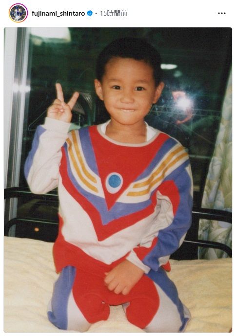 実際の投稿】藤浪晋太郎、「32ちゃい」幼少期の写真を公開：中日