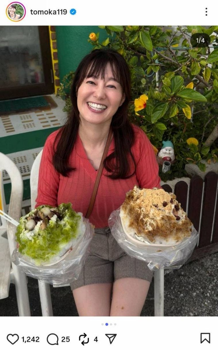 何もかもデカイ」竹中知華アナ、愛するソウルフードにネットくぎづけ