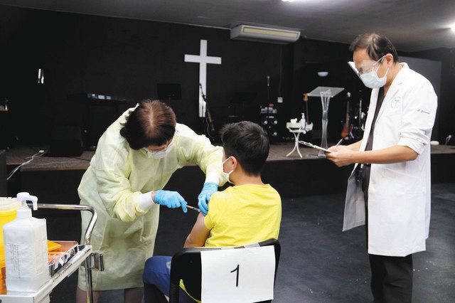 岐阜 教会でワクチン接種 美濃加茂市 外国人市民に 中日新聞web