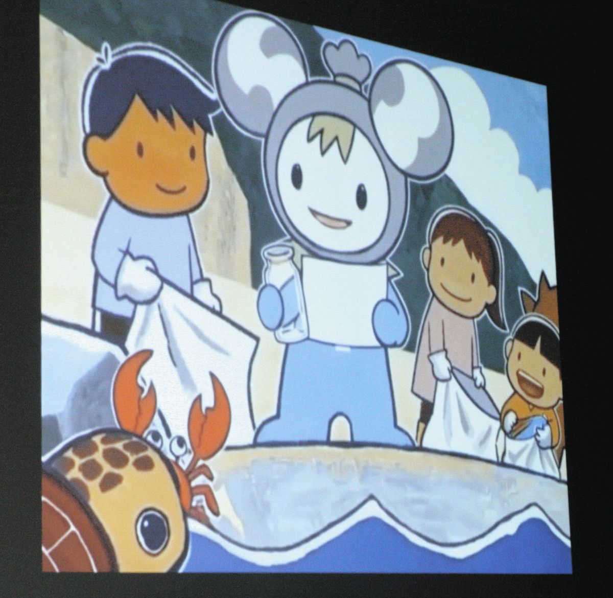 AIアニメで「ゴミゼロ運動」楽しく 豊橋の協議会 紙芝居を基に映像化 