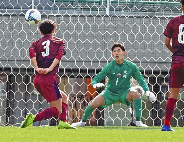 県代表の丸岡 阪南大に完敗 全国高校サッカー 中日新聞web