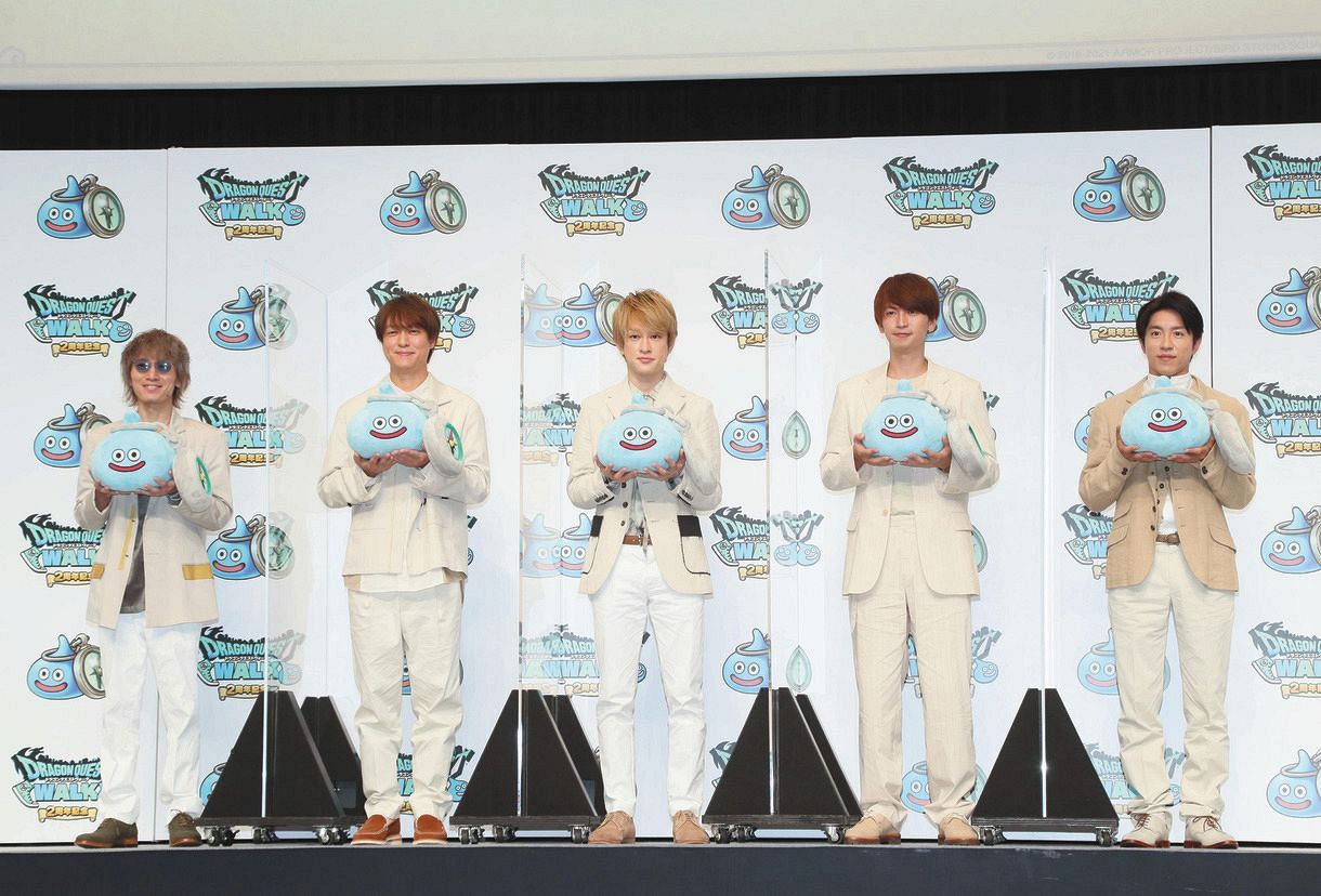 関ジャニ ドラクエウォーク 2周年アンバサダー就任 超ヘビーユーザー横山裕は感激しまくり 堀井雄二さんを次のお札に 中日スポーツ 東京中日スポーツ