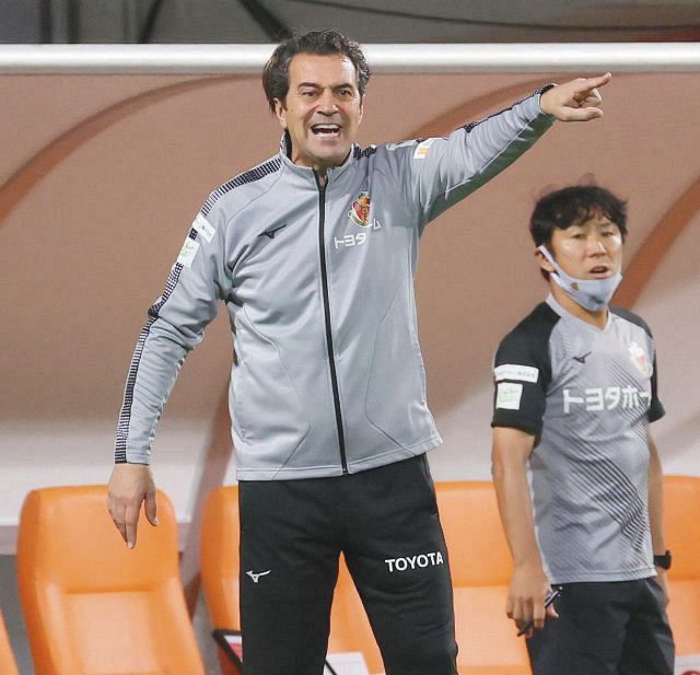 8日g大阪戦へj1名古屋フィッカ監督 なるべく相手のコートで時間を過ごしたい スタイル徹底追求 中日スポーツ 東京中日スポーツ