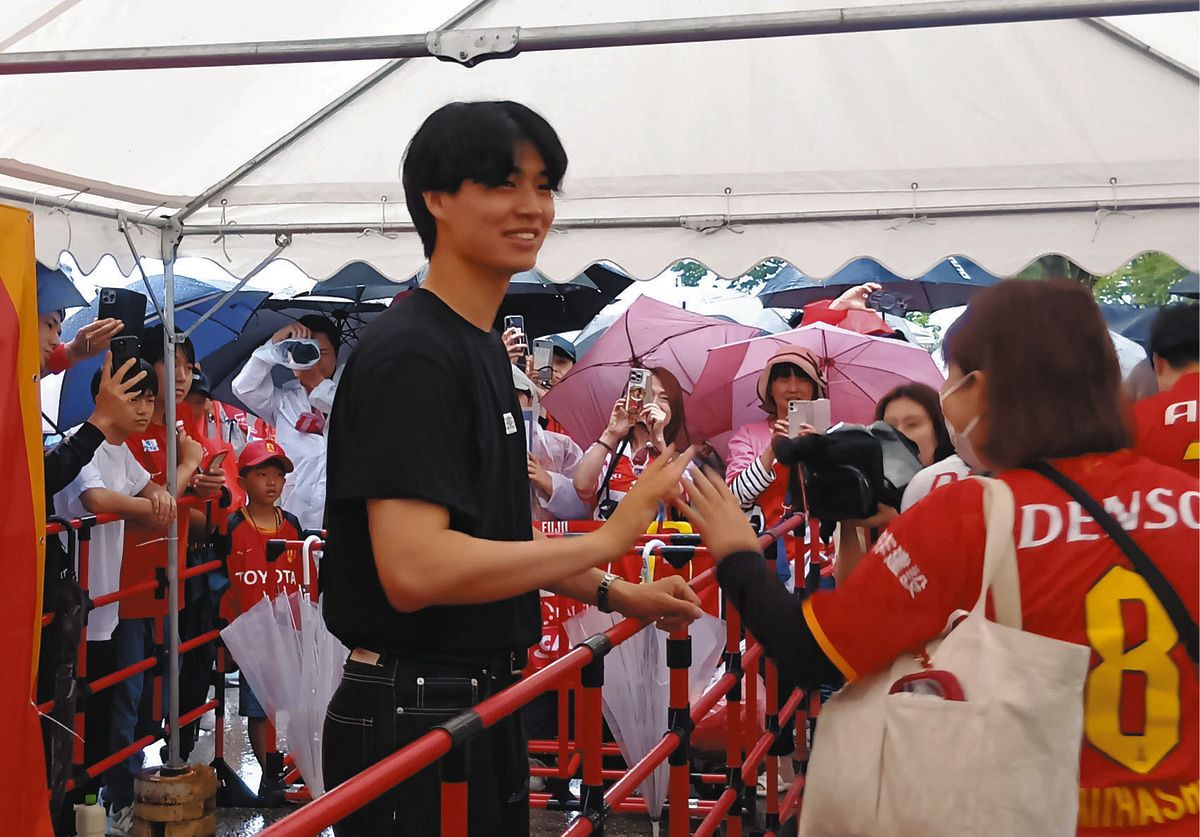 名古屋グランパスに藤井陽也が帰ってくる！日本代表でもプレーの下部