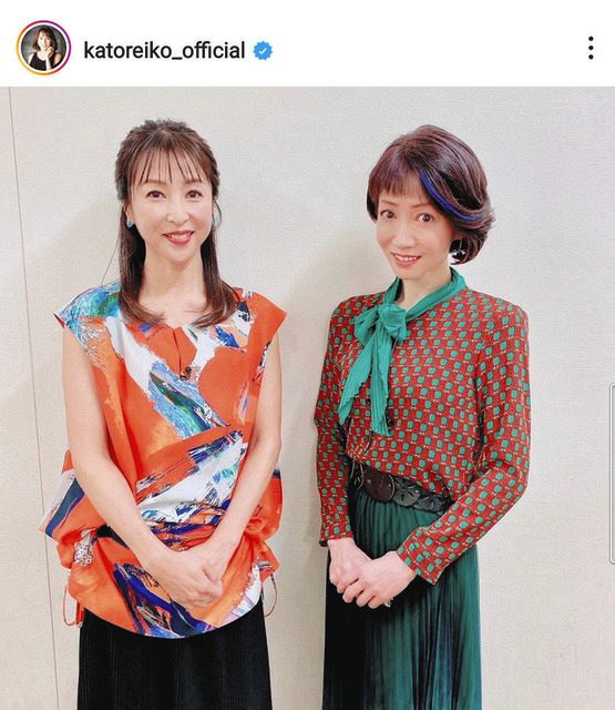 売り切れ必至！ 写真】かとうれいこ、細川ふみえと『夢のツーショット』：中日 邦画・日本映画