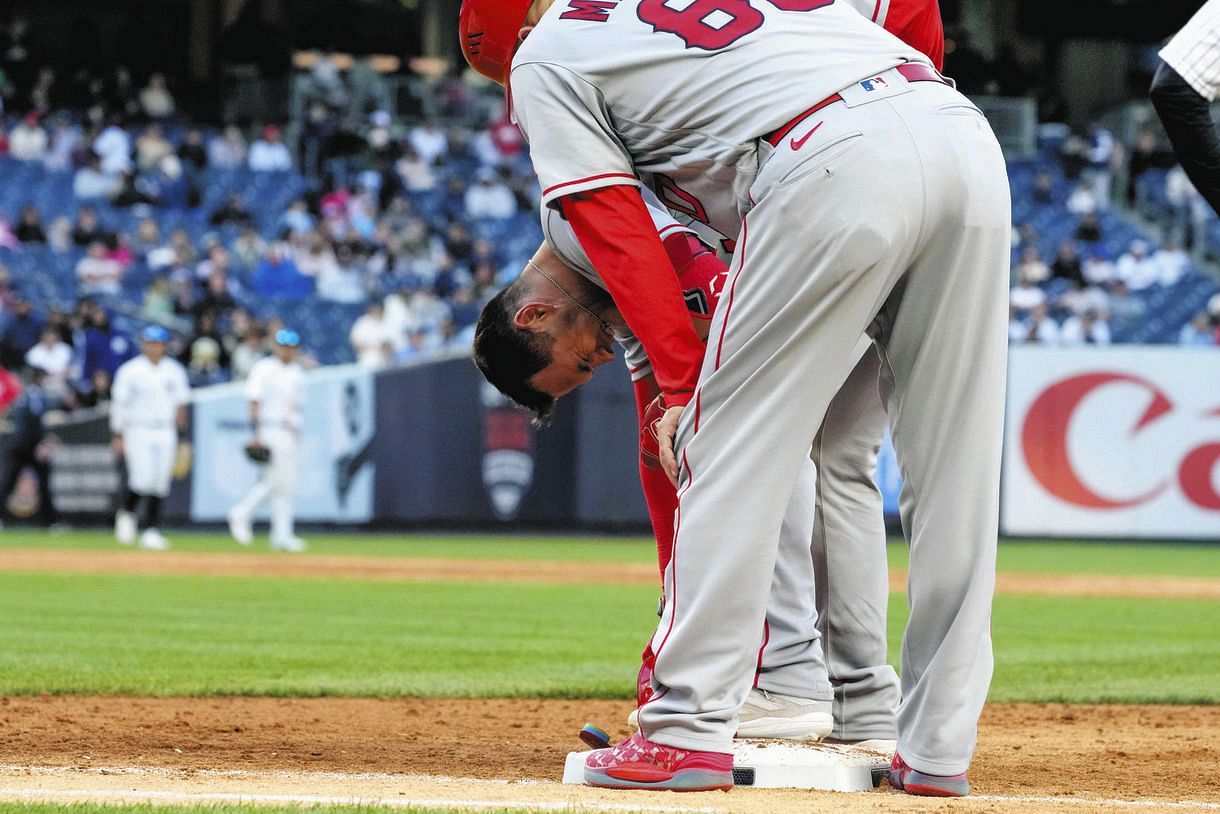 エンゼルスのオホッピー捕手が左肩炎症で負傷者リスト入り 大谷翔平の