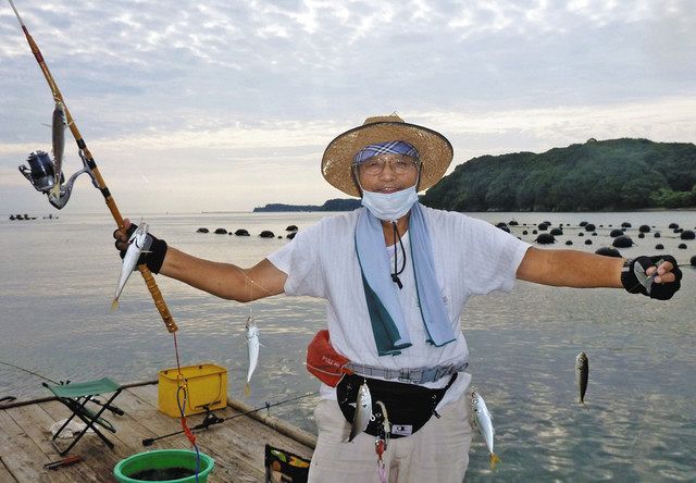 マアジ爆釣 三重県志摩市 的矢イカダ 中日スポーツ 東京中日スポーツ マアジ爆釣 三重県志摩市 的矢イカダ 中日スポーツ 東京中日スポーツ