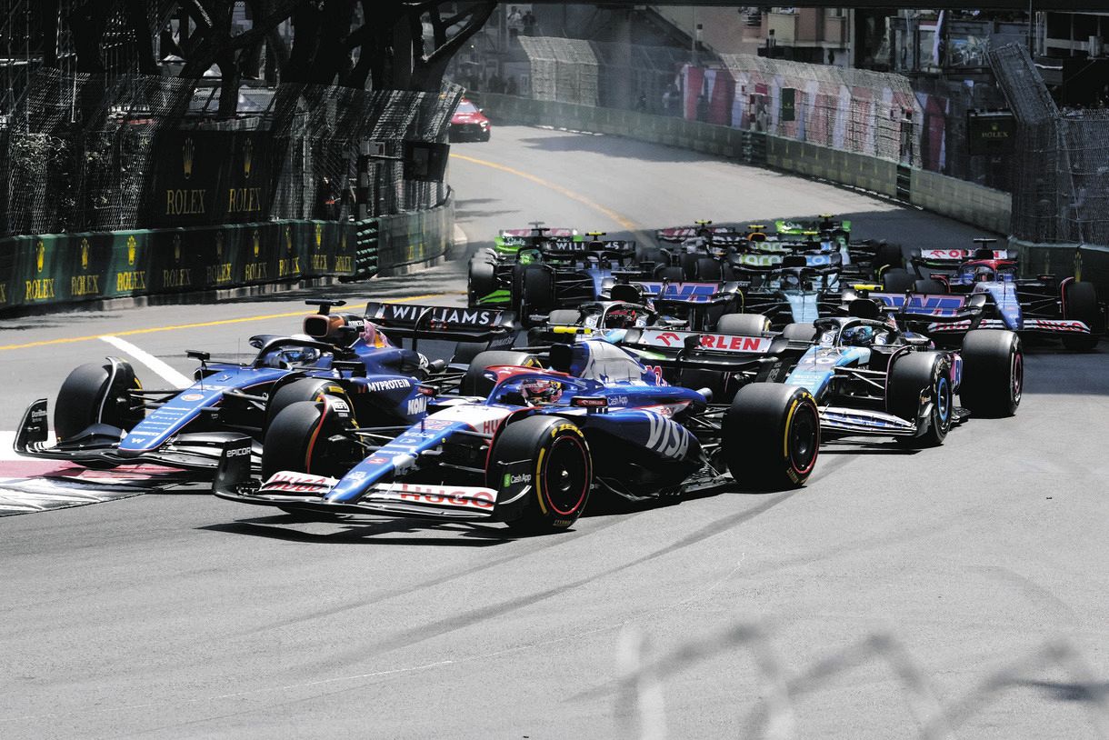 F1モナコGP】角田裕毅が8位獲得 日本人のモナコ入賞は13年ぶり