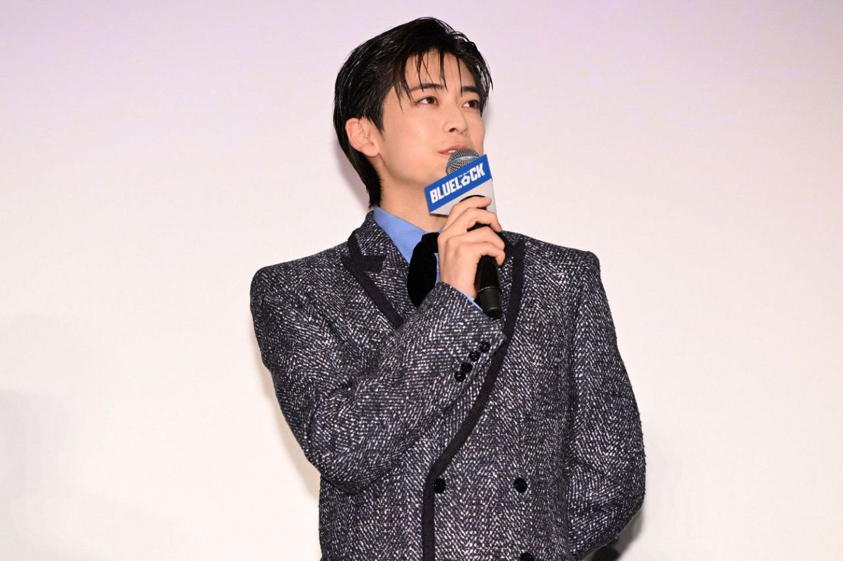 高橋文哉、主演映画「ブルーロック」が初日を迎え「この日がゴールの