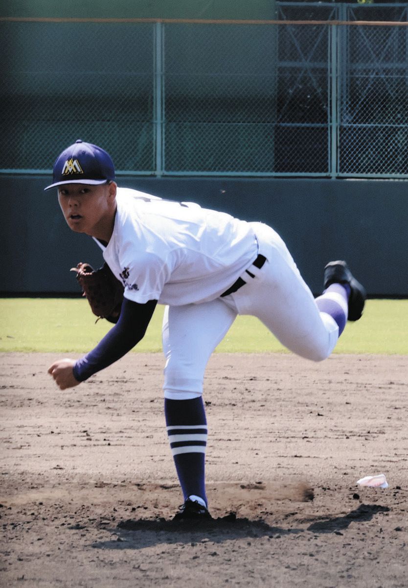 愛工大名電が初戦突破 エース礒田桜士朗が2番手で快投、味方の大量援護