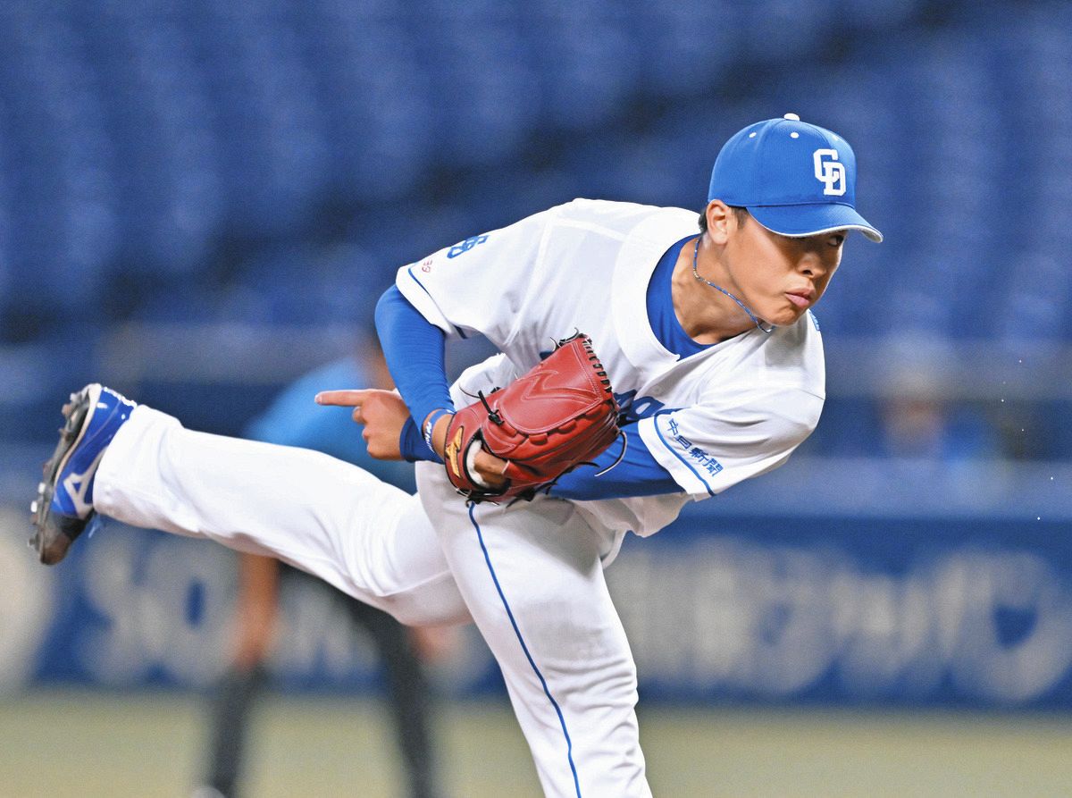 中日2軍】ドラフト5位新人・高橋幸佑、バンテリン初登板！プロ初被弾&3