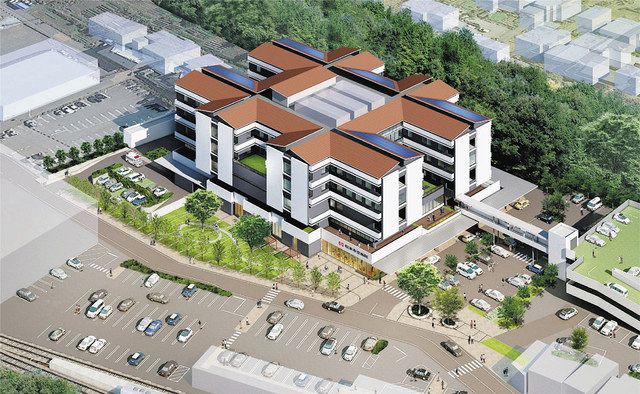 新松本市立病院、基本設計のJV選定 5階建てで庭園も整備：中日新聞Web