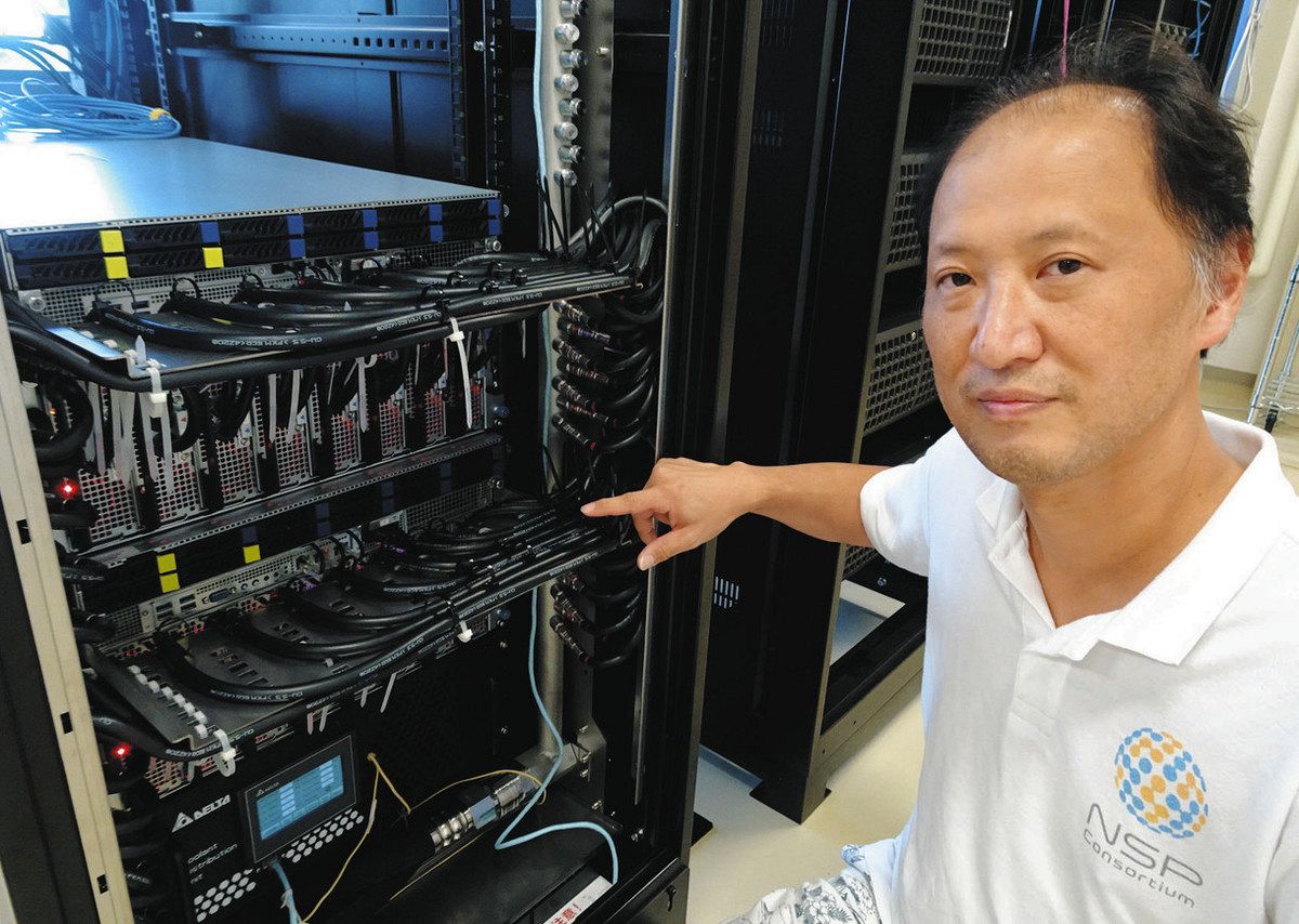 コンピューター 水冷 高効率の技術模索：北陸中日新聞Web