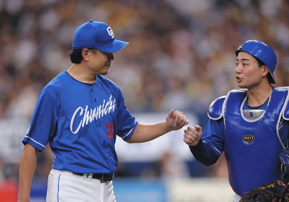 中日・大野雄大、ピンチで粘り6イニング6安打1失点 7勝目の権利持った