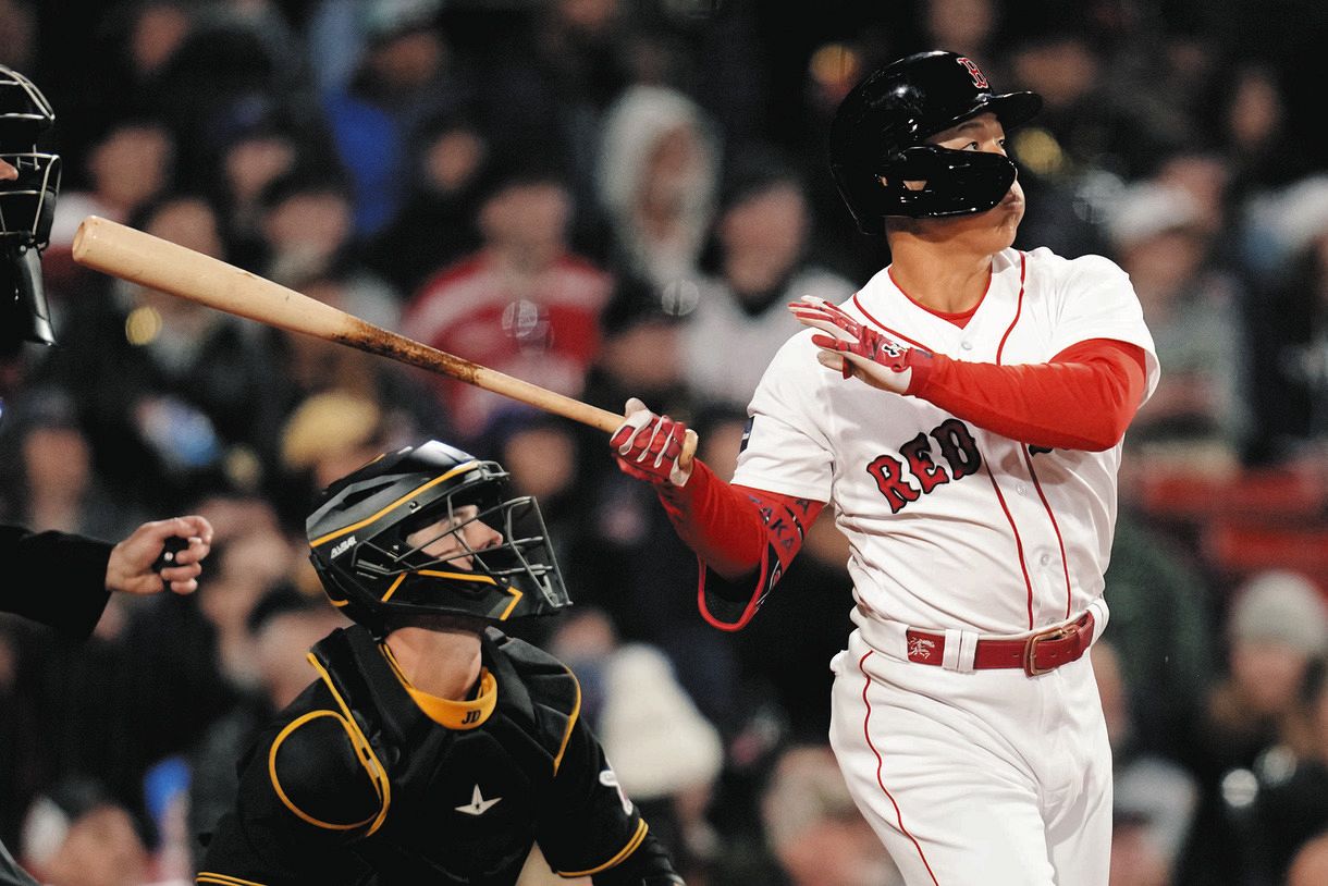 吉田正尚グリーンモンスター越え1号、メジャー史上唯一だった！ 「打球